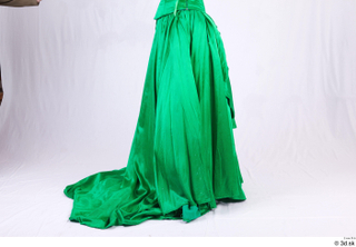  Photos Woman in Ceremonial 20th century Dress 20th century green dress long skirt upper body 0003.jpg